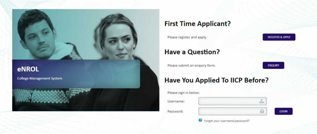 enrollment for Mit for IICP